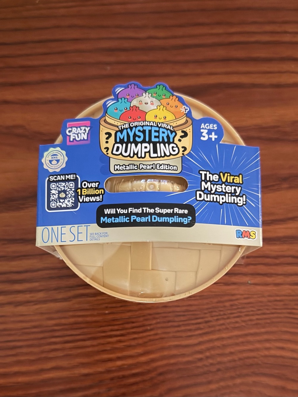 RMS Mystery Dumpling Metallic Pearl Edition Viral Squishy NWT Sealed